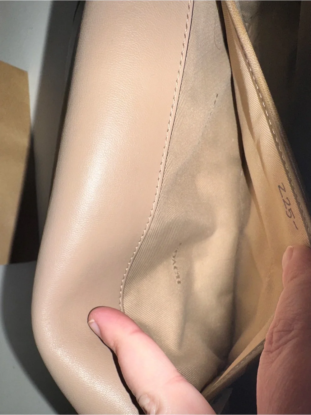 COACH Taupe Glove-tanned Leather Turn-lock Crossbody Bag 2017 (57325) RE-ISSUE